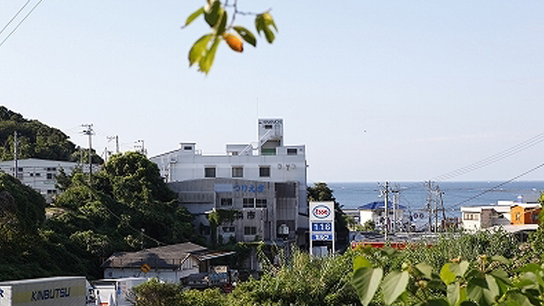 カメラマンさんが社屋の撮影ポイントを探しながら撮ってくれた１カット