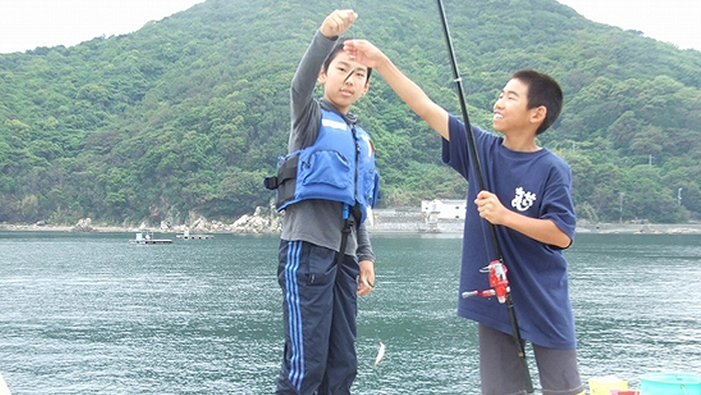 一人でも多くの子供たちに釣りを楽しんでもらいたい