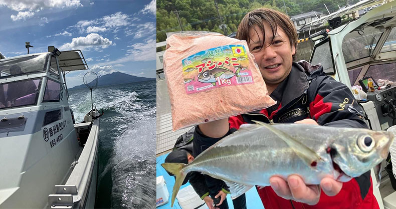 釣果レポート | 雨に濡れてのアジ祭り～霧島市福山港から出船～ | 株式