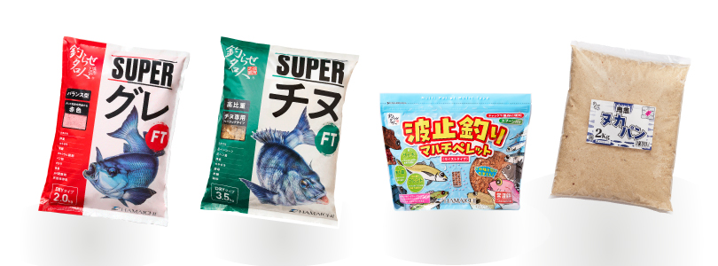 魚種専用 集魚餌