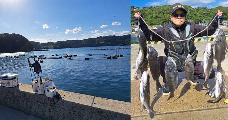 釣果レポート | 10月27日（月） 強風に悩まされてたどり着いた長崎県