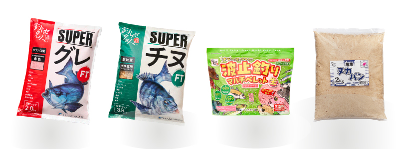 魚種専用 集魚餌